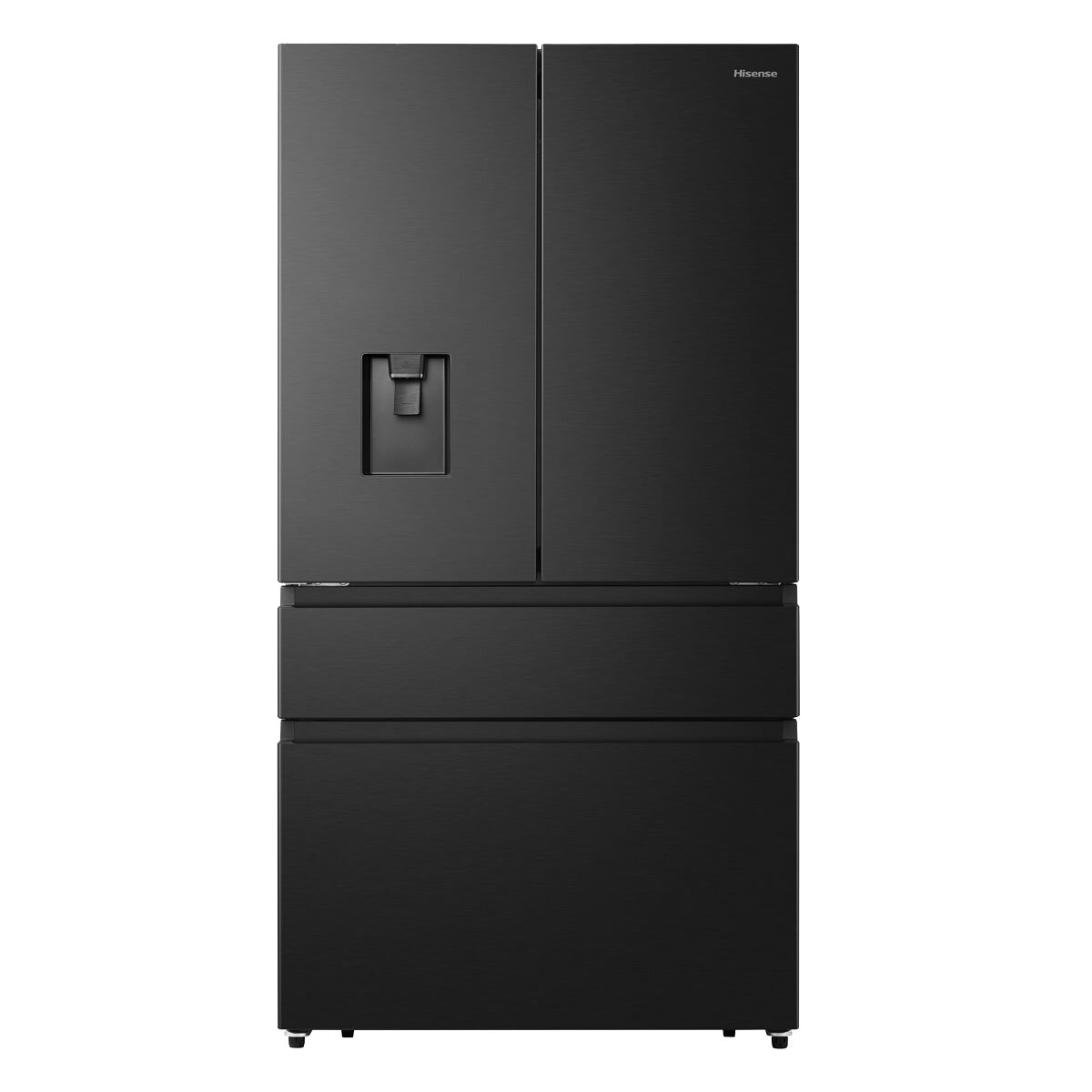 Hisense RF749N4SWFE, Multidoor Fridge Freezer E Rating in Black