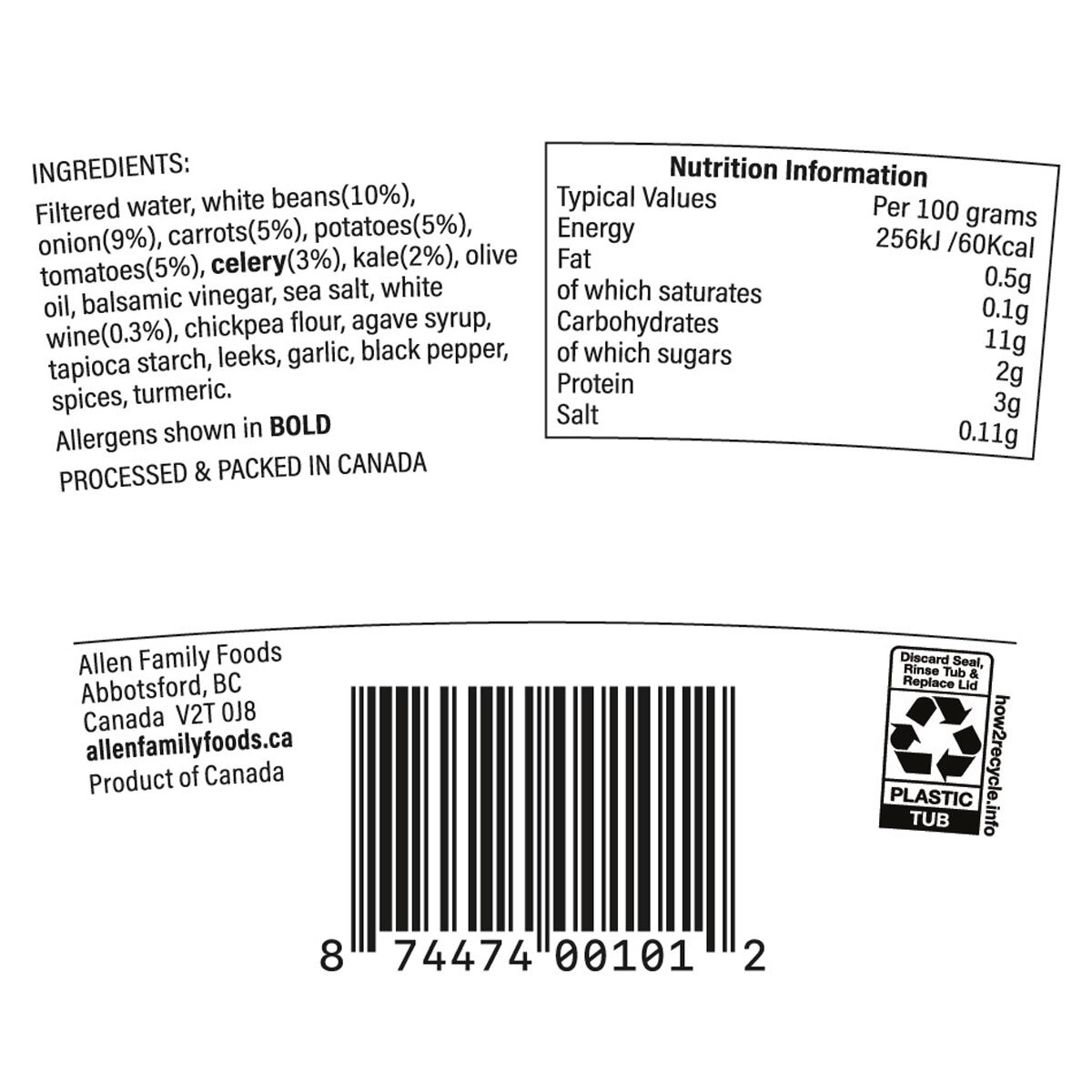 Nutritional Information