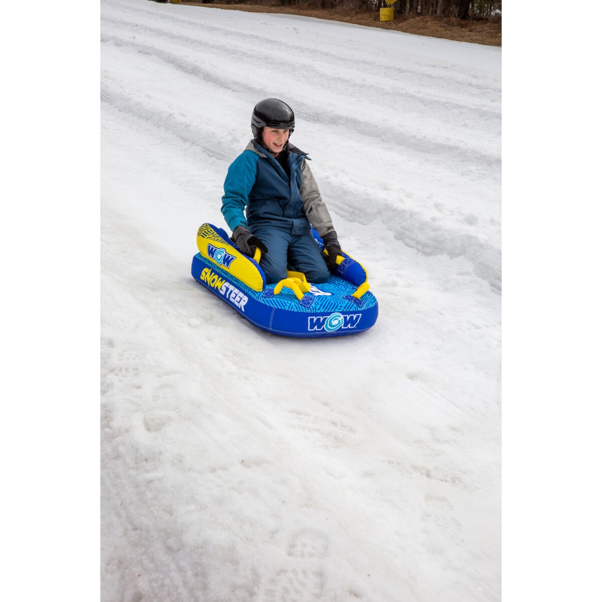 WOW Snowsteer Inflatable Sled