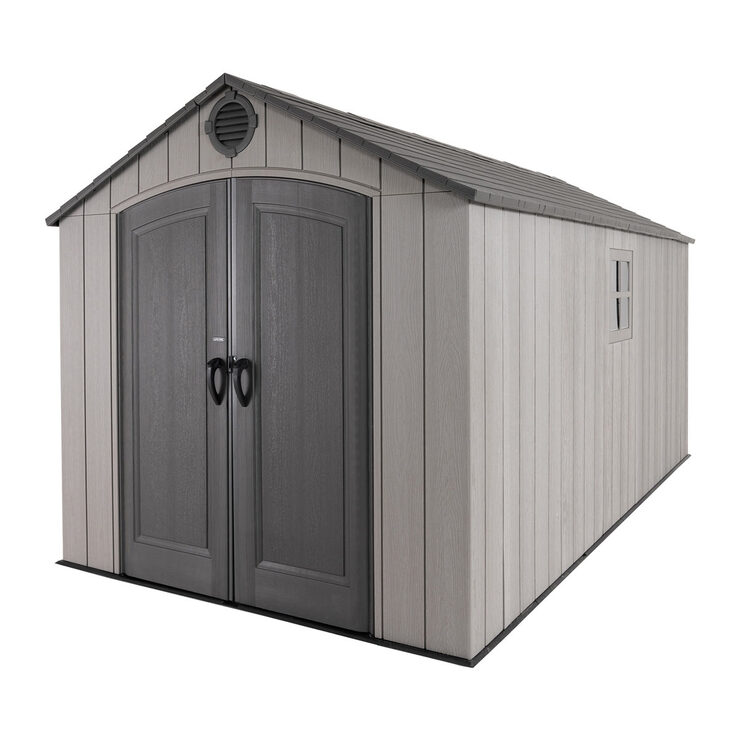 Lifetime Ft X Ft M X M Simulated Wood Look Storage Shed