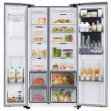 Inside Samsung Series 9 RH68B8830S9/EU American Style Fridge Freezer with Food ShowCase™ - Matte Stainless