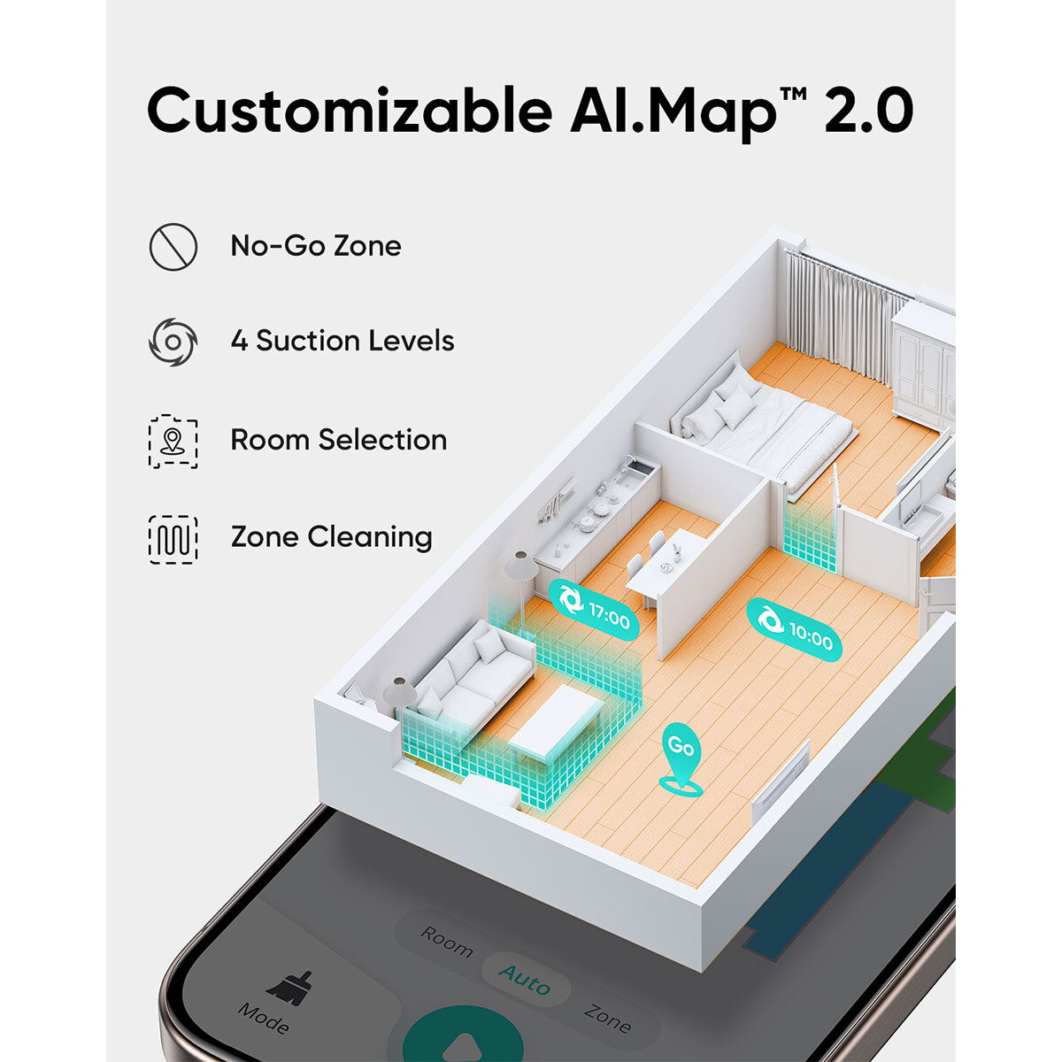 EUFY L60 HYBRID VACUUM    CLEANER, T2268V17