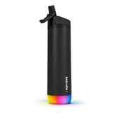 HidrateSpark Steel Vacuum Insulated 620ml Smart Water Bottle in Black