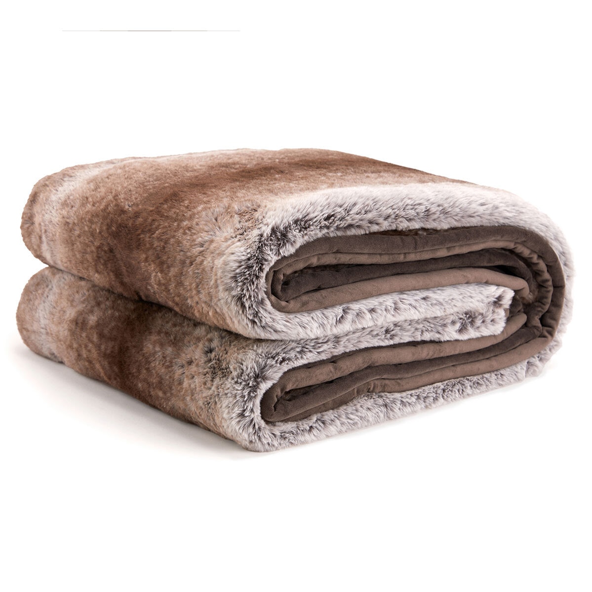 Mon Chateau Faux Fur Throw in 2 Colours, 152 x 177 cm