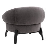 Gallery Ardo Grey Velvet Armchair