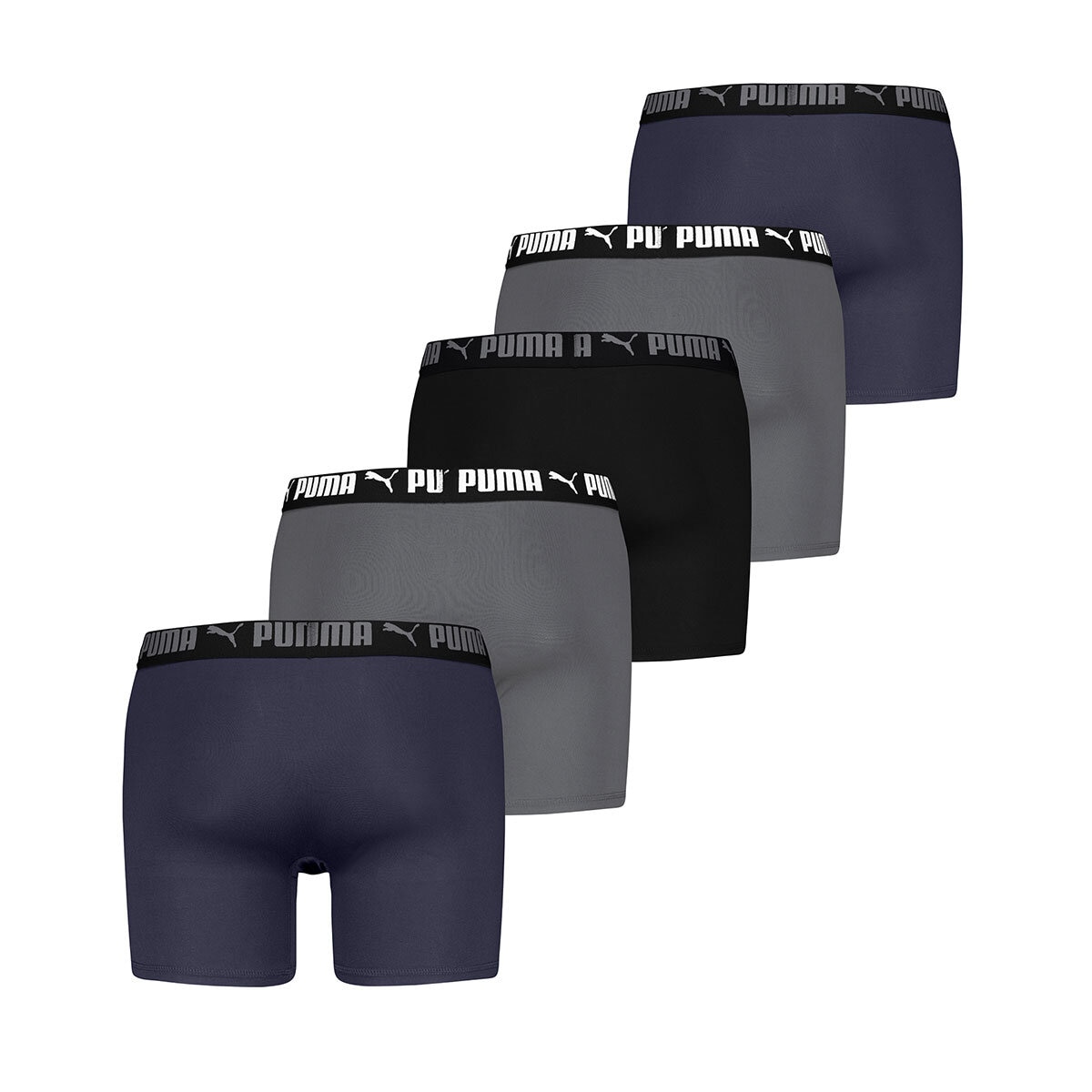 Puma Men's Boxer Brief, 5 Pack