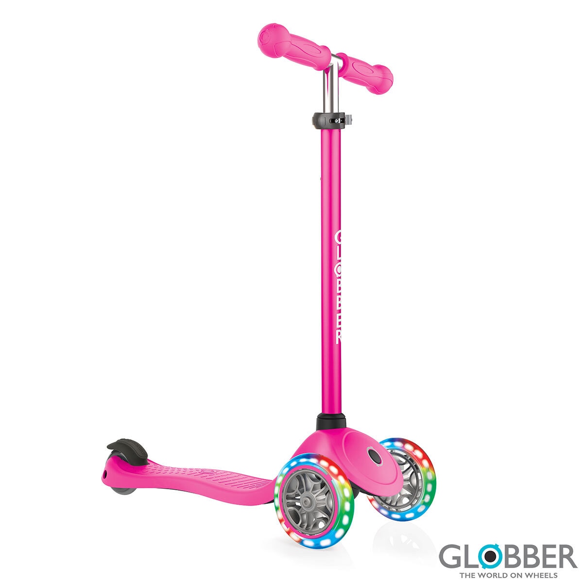 Buy Globber Primo Lights Scooter in Pink 1 Image at Costco.co.uk