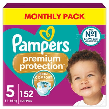 Pampers Premium Protection, Size 5, 152 Pack Pampers Premium Protection, Size 5, 152 Pack