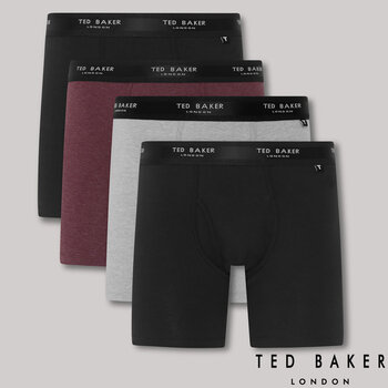 Ted Baker Men's Boxer Shorts, 4 Pack