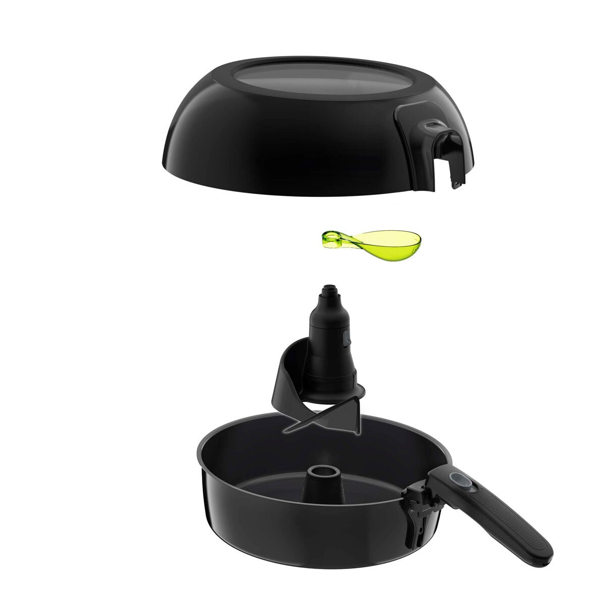 Image showing all components of tefal actifry