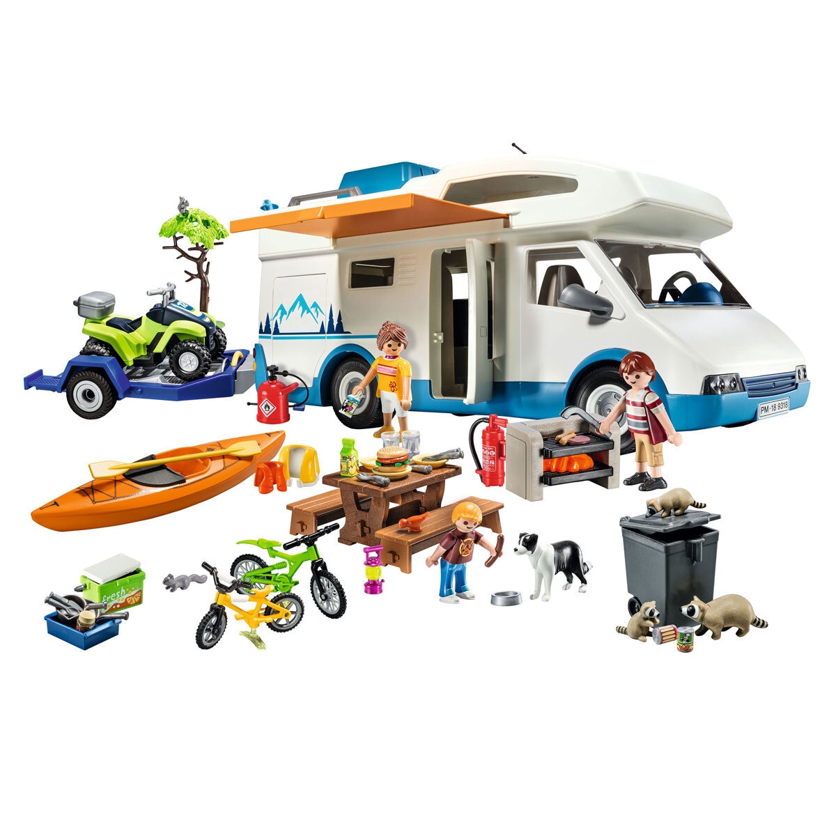 PLAYMOBIL Family Fun Camping Adventure (4+ Years)