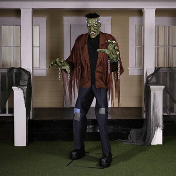 7.5 foot animated monster halloween decoration 7.5 foot animated monster halloween decoration