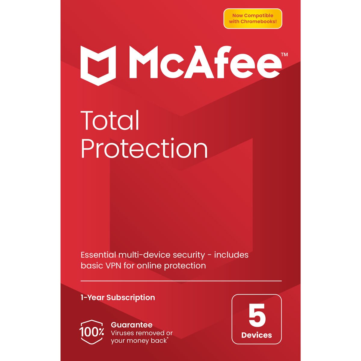 Mcafee Total Protection 5 Device, 1 Year | Costco UK