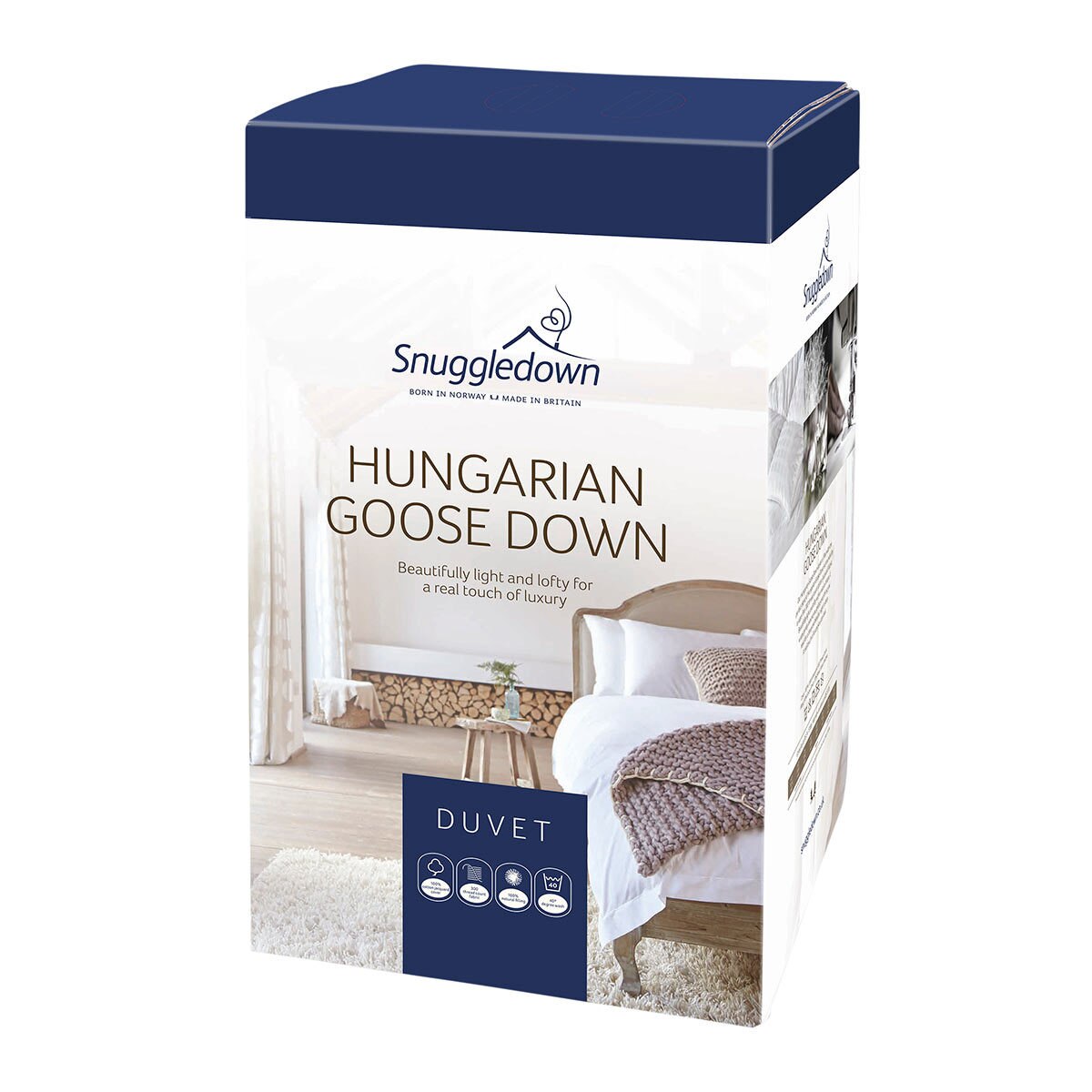 hungarian goose down duvet 13.5 tog super king