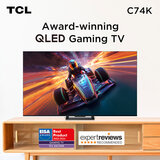 TCL 65C745K 65 Inch QLED 4K Ultra HD 144Hz Smart TV
