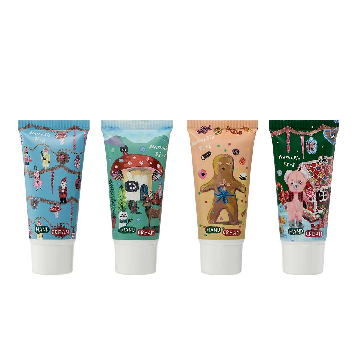 Nathalie Hand Cream, 8 x 30ml First Layer