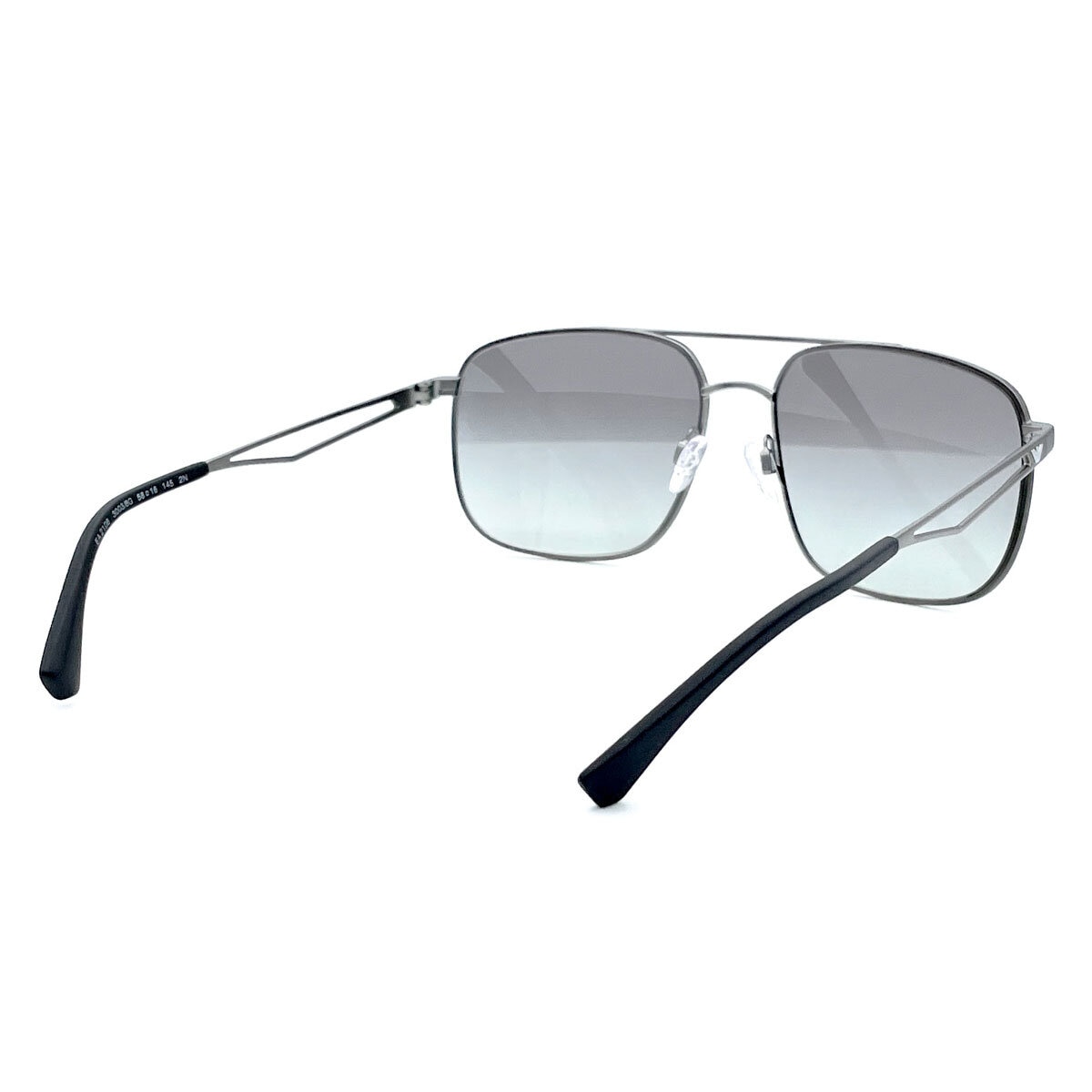 Emporio Armani Gunmetal Grey Sunglasses with Grey Lenses EA2106 30038G