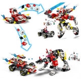 LEGO DREAMZzz Cooper's Tiger Mech & Zero's Hot Rod Car - Model 71497 (9+ years)