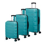 American Tourister Air Move 3 Piece Luggage Set in Teal