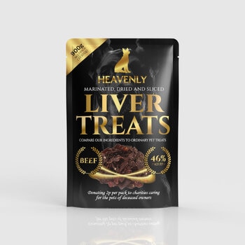 Heavenly Liver Beef Treats, 3 x 300g