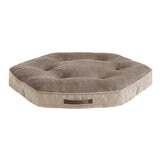 Kirkland Signature Hexagon Napper Pet Bed 42" (106.7cm) in Taupe Pattern