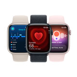 Apple Watch Series 9 GPS, 45mm Product(Red) Aluminium Case with Product(Red) Sport Band M/L, MRXK3QA/A