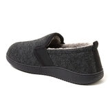 Dearfoam Mens Felted Closed Back Slipper