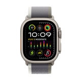 Buy Apple Watch Ultra 2 GPS + Cellular, 49mm Titanium Case with Green/Grey Trail Loop - S/M, MRF33B/A at costco.co.uk