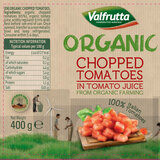 Valfrutta Organic Chopped Tomatoes, 12 x 400g