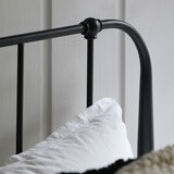 Gallery Loughton Black Metal Bed Frame, King