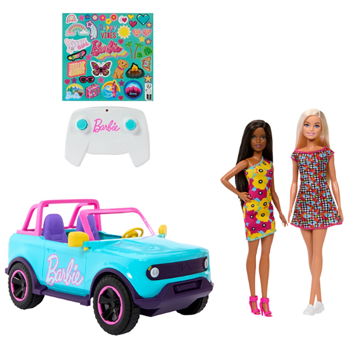 Barbie SUV with 2 Dolls Item Image