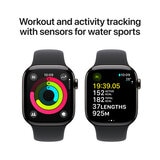 Buy Apple Watch Series 10 + Cellularl, 42mm Black Aluminium Case with Sport Band at costco.co.uk