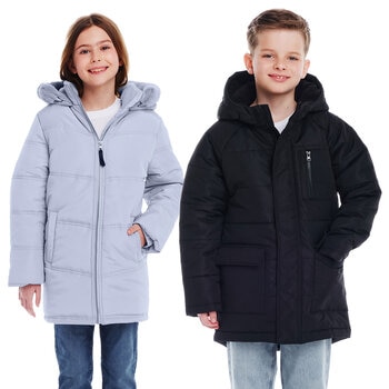 Andy & Evan Boys & Girls Back to School Quilted Parka in 4 Colours