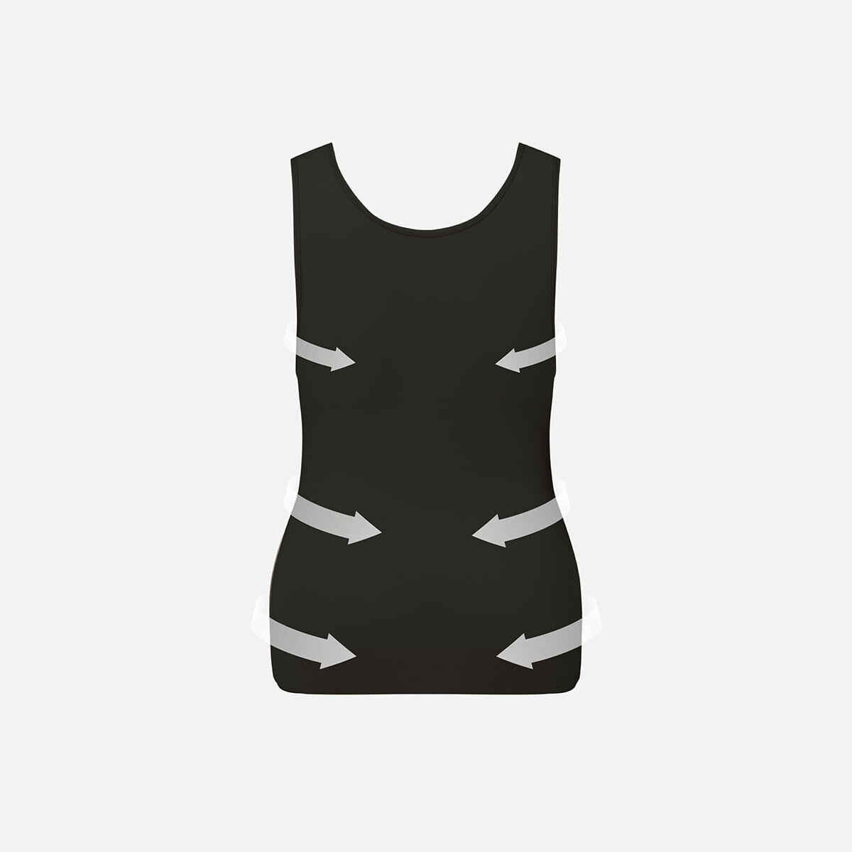 Evenlina supersoft shaping compression vest