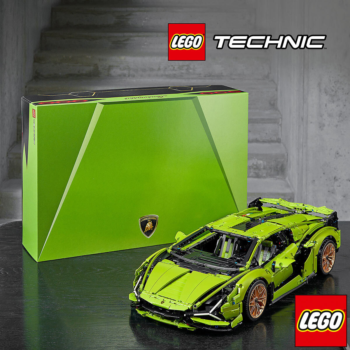 LEGO Technic Lamborghini Sián FKP 37 - Model 42115 (18+ Y...
