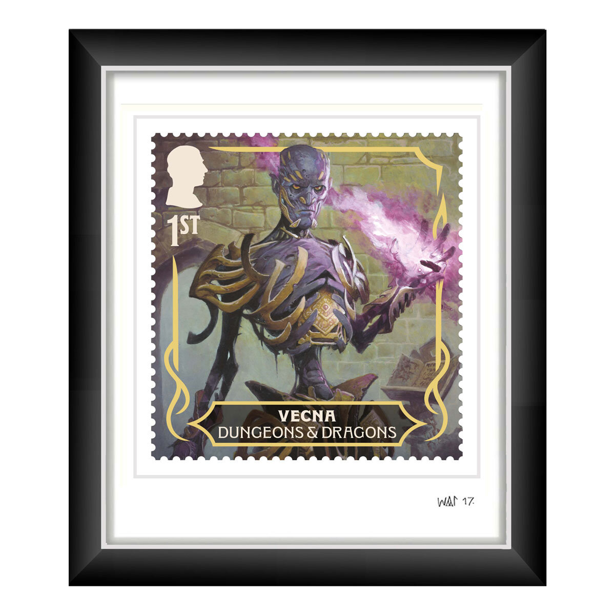 Royal Mail® Dungeons & Dragons Limited Edition Framed Vecna Print