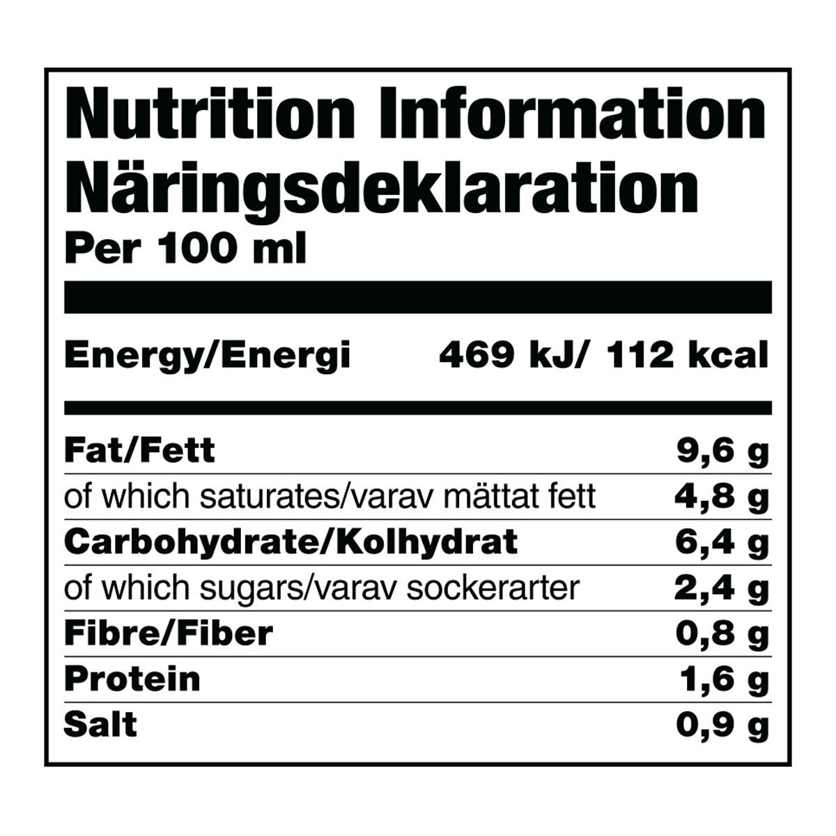 Nutritional Information