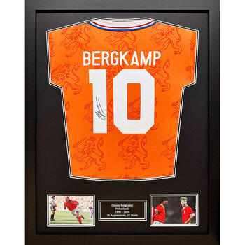 Dennis Bergkamp Holland 1994 Signed Shirt