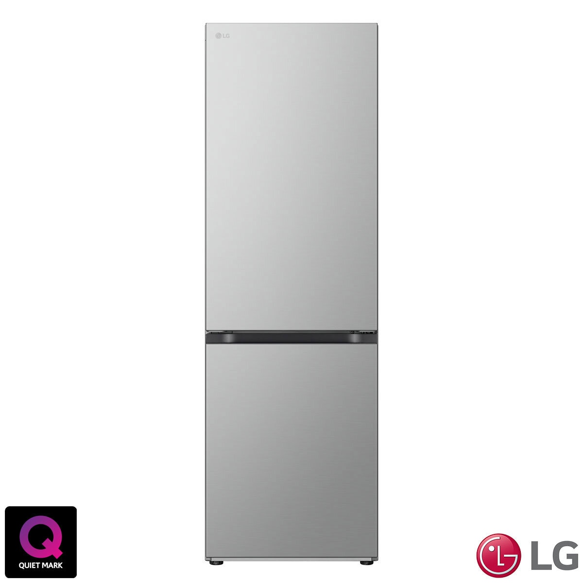 LG GBV3100DPY Fridge Freezer, D Rated in Silver