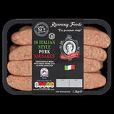 Riverway Foods 18 Gluten Free Italian Style Pork Sausages 1.2kg