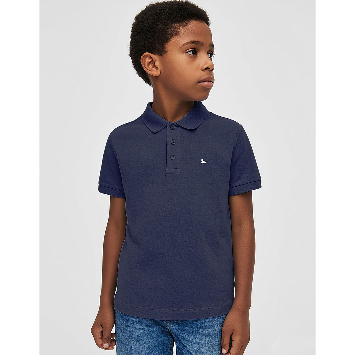 Jack Wills Youth Polo in Navy & White