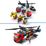 LEGO City Helicopter, Fire Engine & Submarine Remix - Model 60462 (7+ Years)