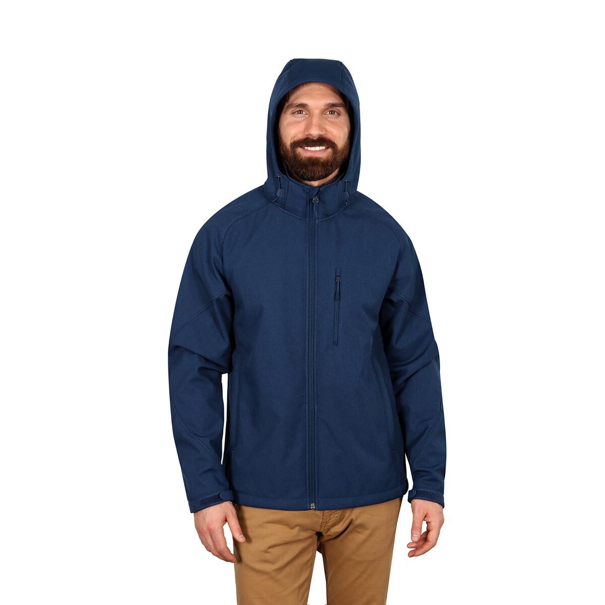 Kirkland Signature Sherpa Lined Men's Softshell Jacket with Detachable ...