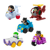 Buy Fisher Price Little People Vehicle Set DC Friends Overview Image at Costco.co.uk