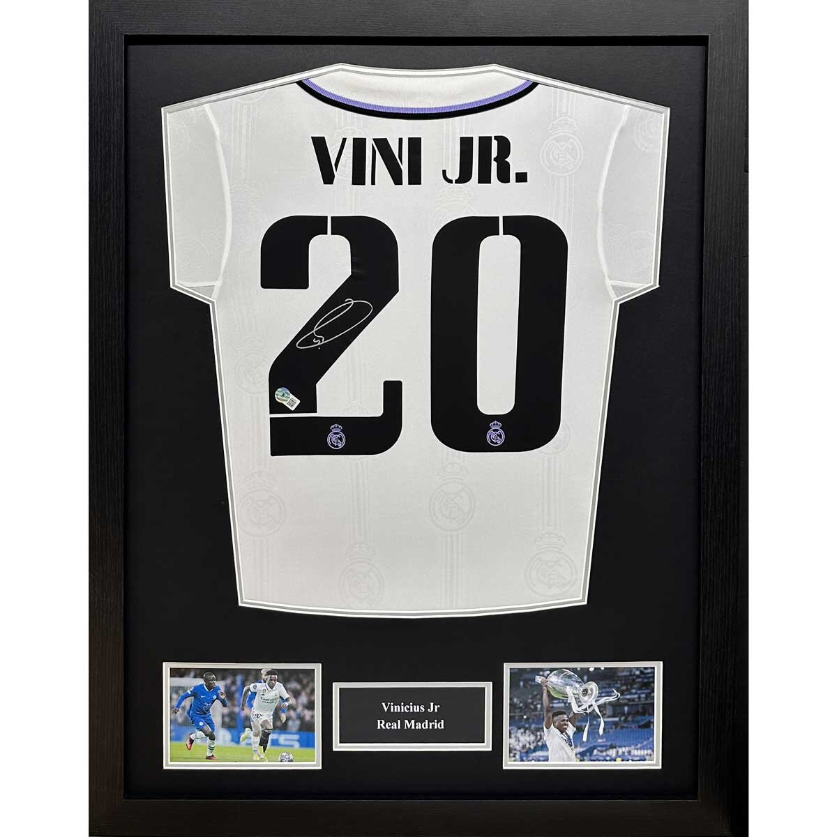 Vinicius Junior signed Real Madrid shirt