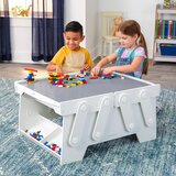 KidKraft Building Bricks Play n Store Mega Table (3+ Years)