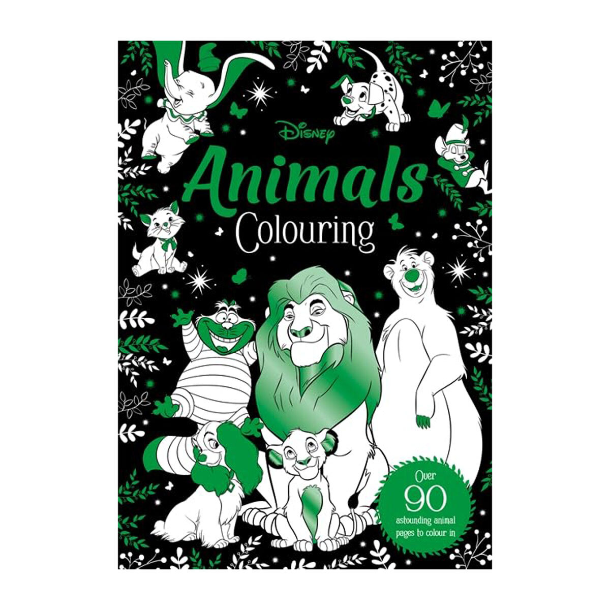 Disney Colouring in 5 Options: Classics, 100, Disneyland Parks, Animals or Empowering