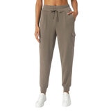 Mondetta Ladies Cargo Scuba Cuffed Pant in Grey Mondetta Ladies Cargo Scuba Cuffed Pant in Grey