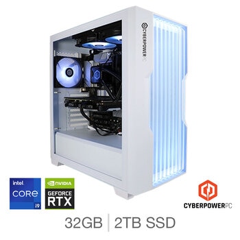 CyberPower, Intel Core i9, 32GB RAM, 2TB SSD, NVIDIA GeForce RTX 5080, Gaming Desktop PC