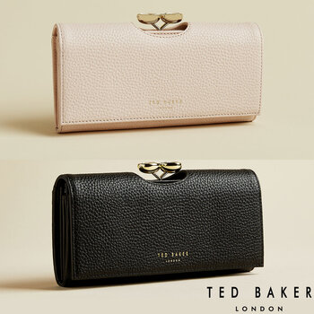 Ted Baker Alyssa Teardrop Crystal Leather Purse